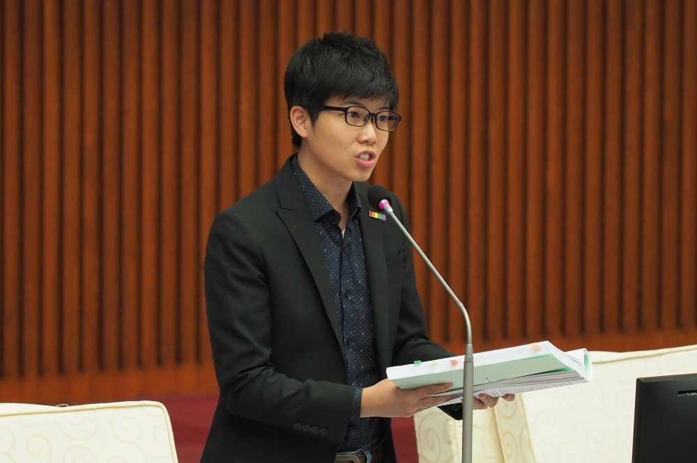 台北市議員苗博雅於臉書發文表示，內閣組成恐較難思考到年輕人的需求。（資料照片／張家銘攝）