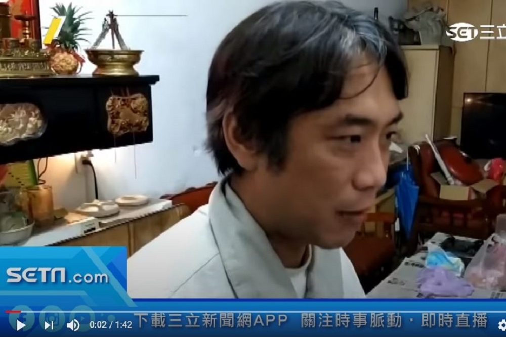 基隆一名43歲的男子陳青旭，因4年多前欠繳1.8萬元交通罰款，導致名下3層樓祖厝遭法拍。（擷自三立）