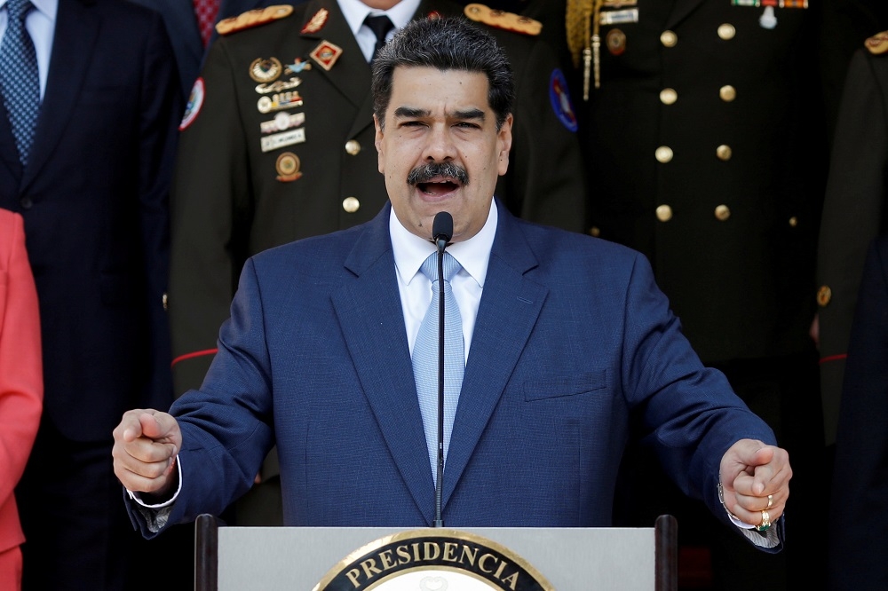 委內瑞拉總統馬杜洛。（湯森路透）