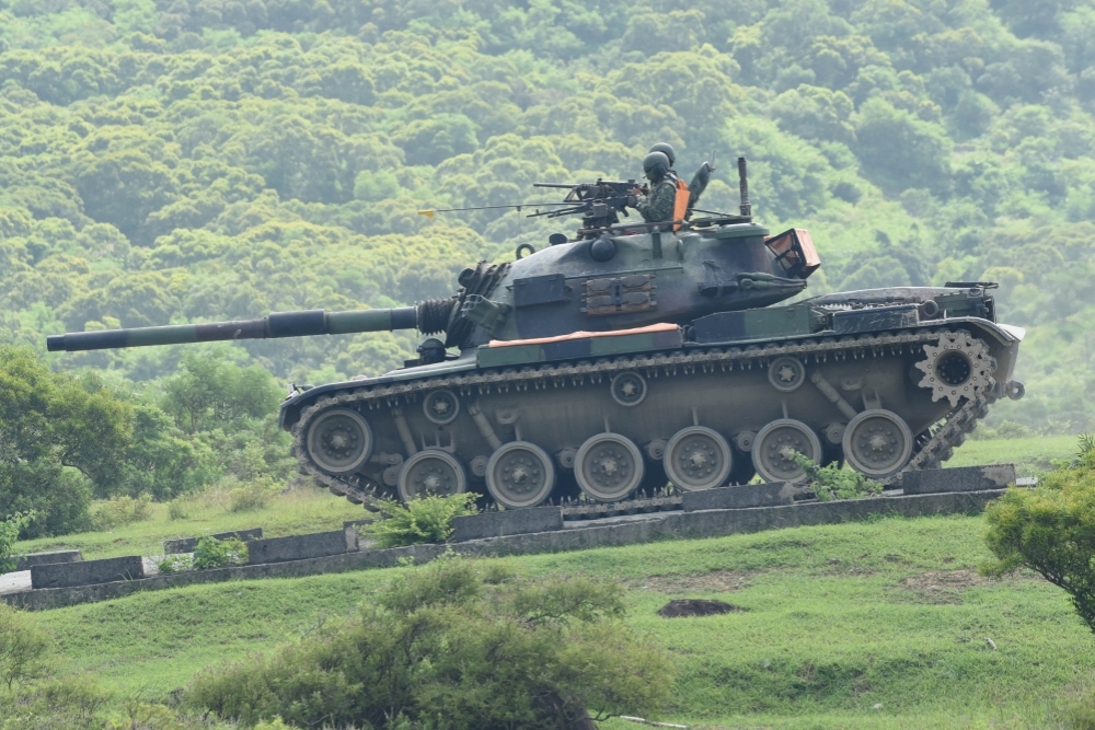 陸軍現有M60A3、CM-11（圖）、CM-12三型主力戰車到2026年全數都過了屆壽期。（資料照片／葉信菉攝）