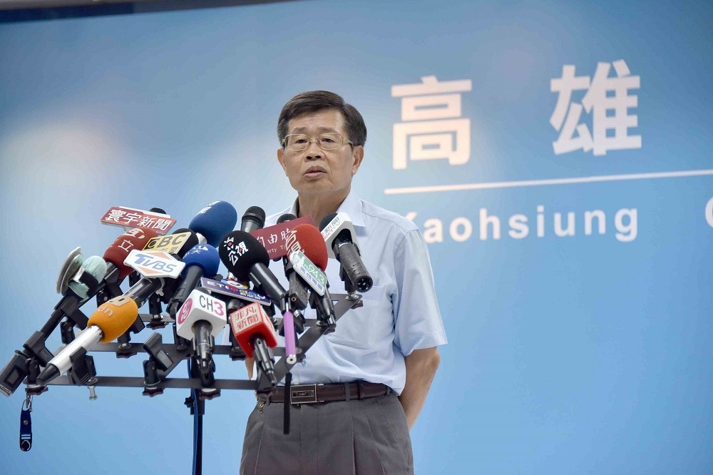 行政院12日下午宣布，高雄市政府參事楊明州出任高雄代理市長。（高雄市政府提供）