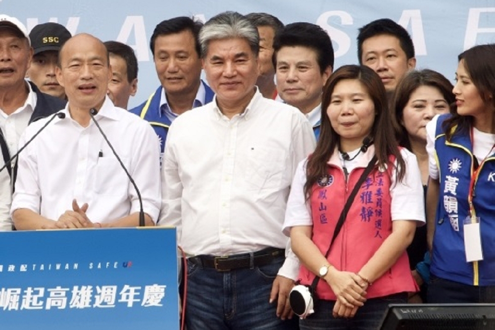 李雅靜13日突宣布參加高雄市長補選，表示黨內正處低迷，身為中生代的他「沒有閃躲的本錢」。（資料照片／張哲偉攝）