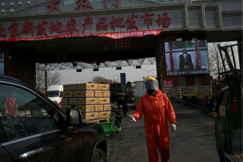 連續一個多月無病例後，北京疑似又出現新一波疫情高峰。（湯森路透）