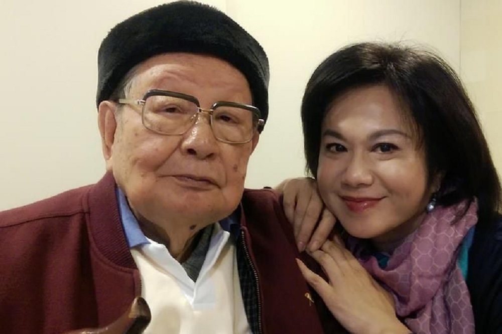 考試院前院長邱創煥2日驚傳病逝台北家中，享耆壽96歲。（取自邱佩琳臉書）