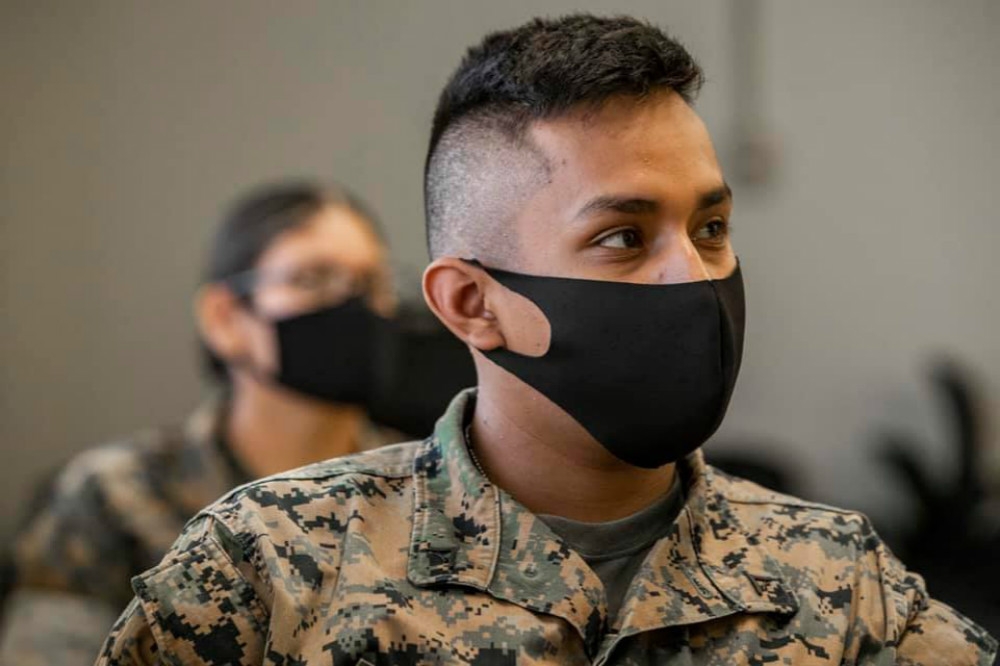 駐紮沖繩的美軍證實61人感染新冠肺炎。（示意圖非本人，圖片取自美軍陸戰隊）