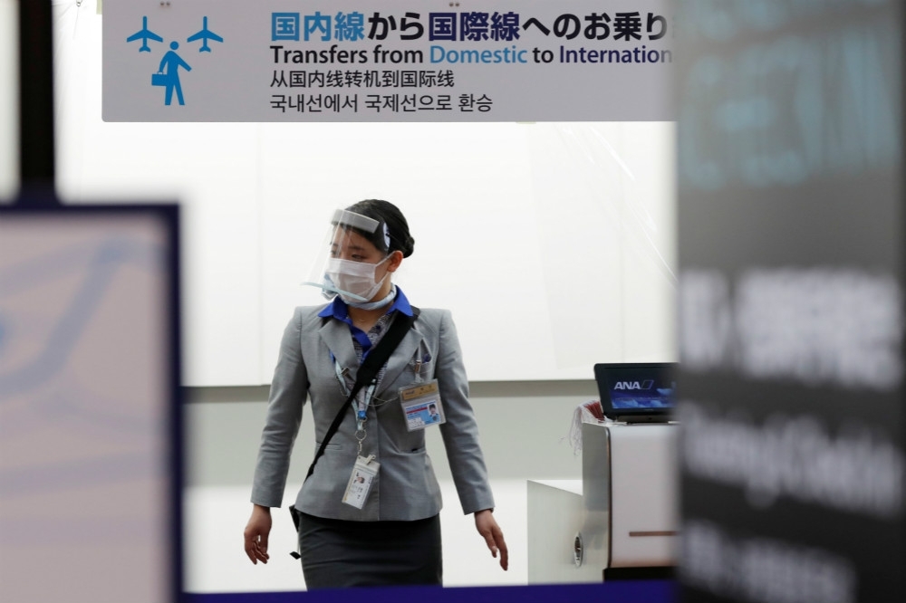 日本新冠肺炎對策本部22日研議入境鬆綁範圍，討論第2波開放商務互訪名單，台灣納進優先協商對象。（湯森路透）