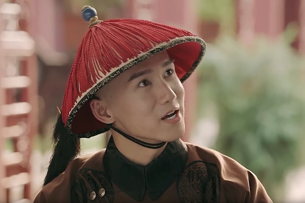 中國電視劇《延禧攻略番外篇金枝玉葉》中的福康安（取自 Netflix）