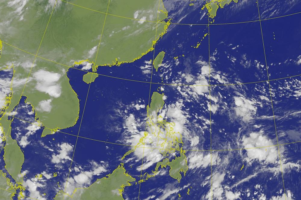 中央氣象局指出，這周後半段期間，南海到菲律賓東方海面會慢慢形成大低壓帶，有機會發展熱帶擾動。（取自中央氣象局）