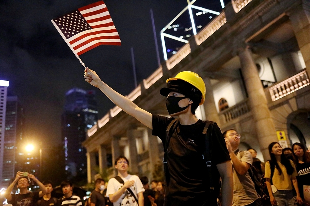 如果美國要搞垮香港，當然還有不少「殺手鐧」，就看美國的節奏罷了。（湯森路透）