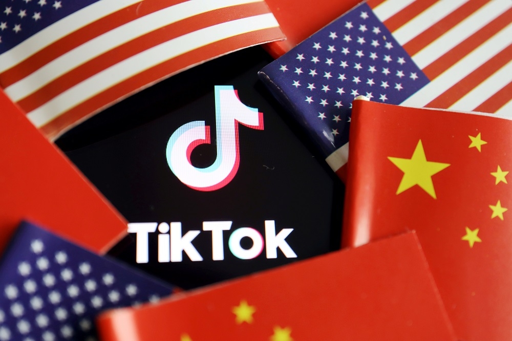 中國影音應用程式TikTok正式提告美國政府。（湯森路透）