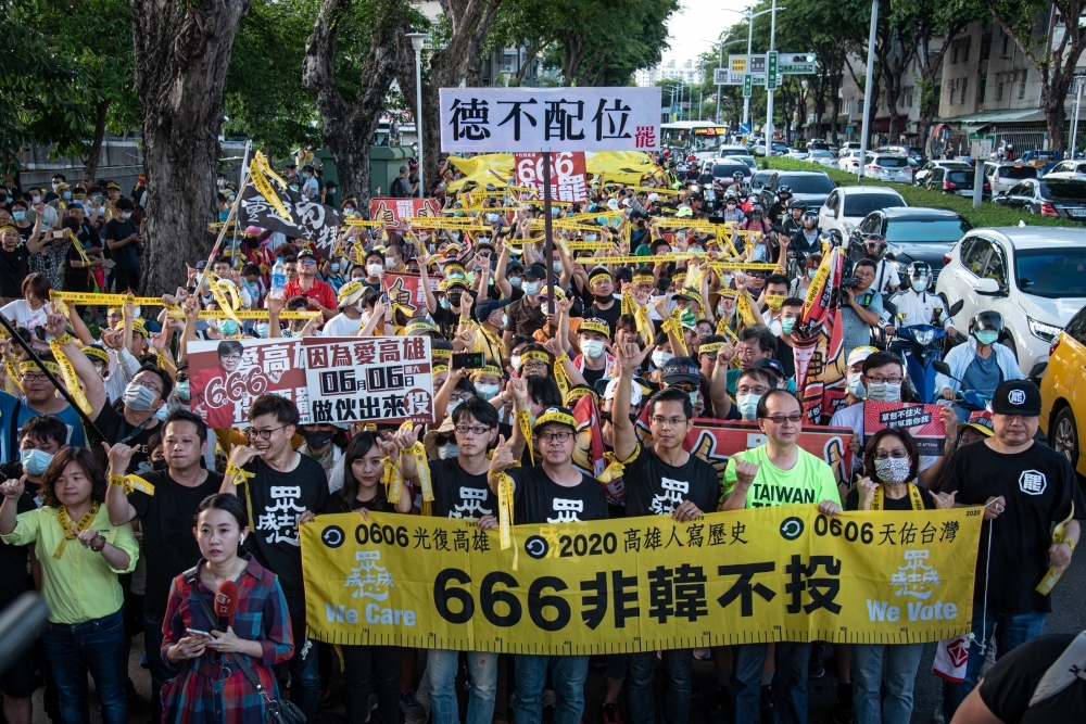 韓國瑜罷免案通過後，大大提升台灣基進、時力在下屆議員選舉聲勢，也壓縮到內部競爭激烈的綠營選票。（資料照片／蔣銀珊攝）