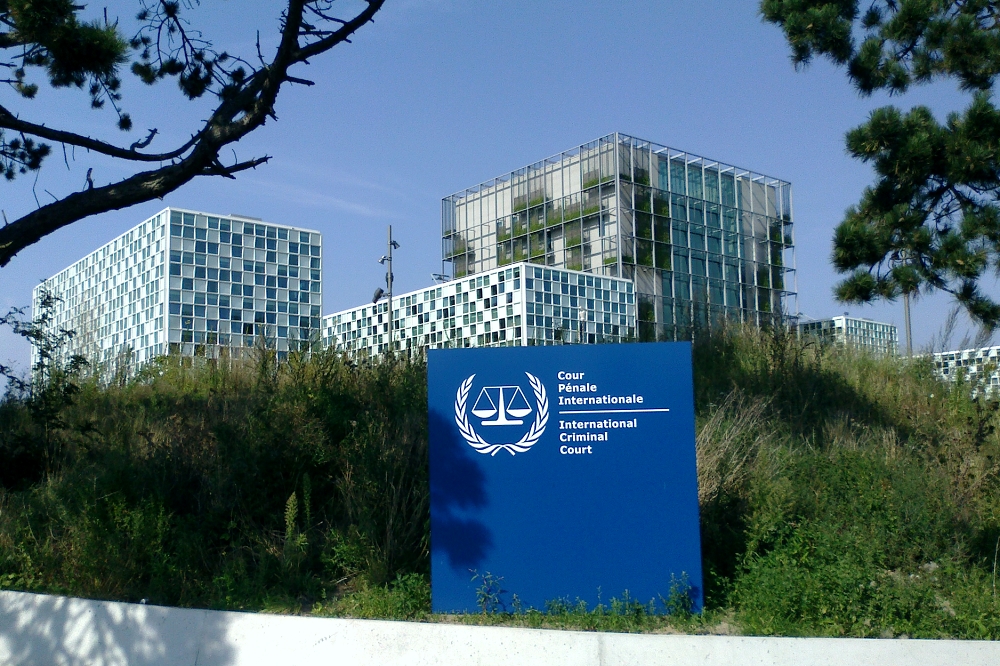 海牙國際刑事法庭。（wiki）