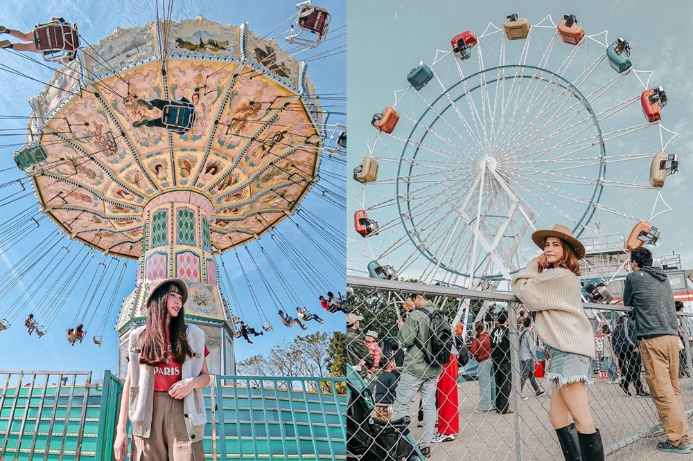 大型歐美主題樂園「JETS嘉年華」桃園場宣布延至9月26日開幕（圖片授權：IG @kvino826、IG @berry_wang888）