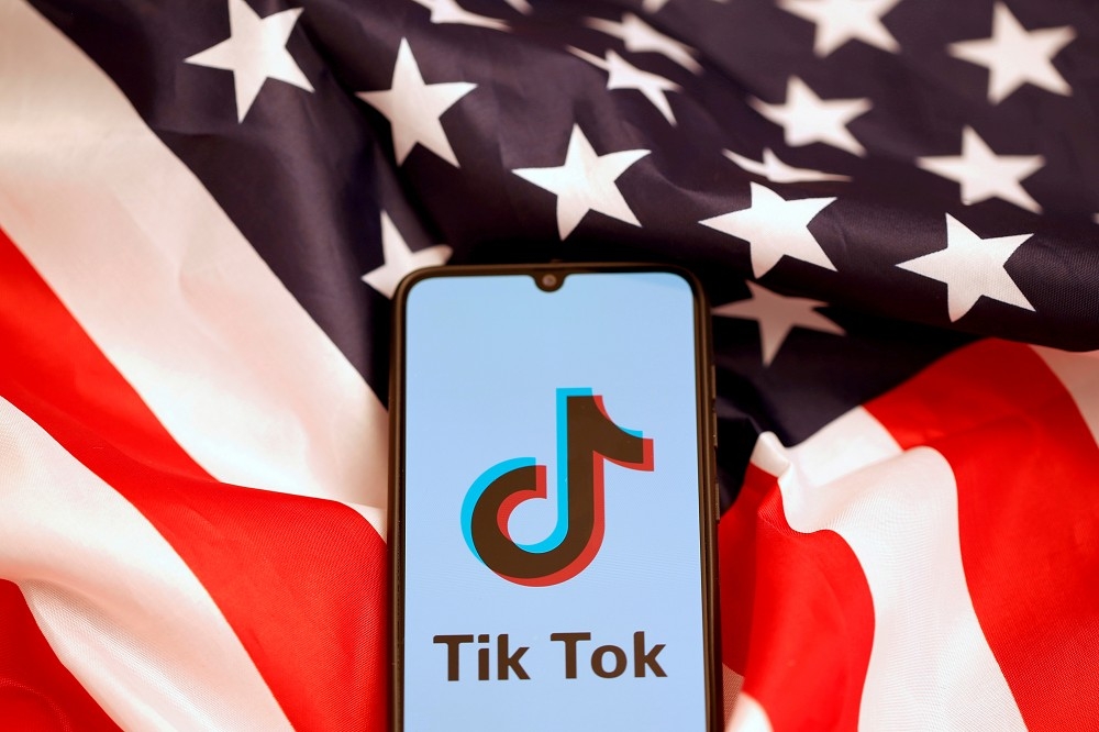 美聯邦法院裁決，暫停下架TikTok。（湯森路透）