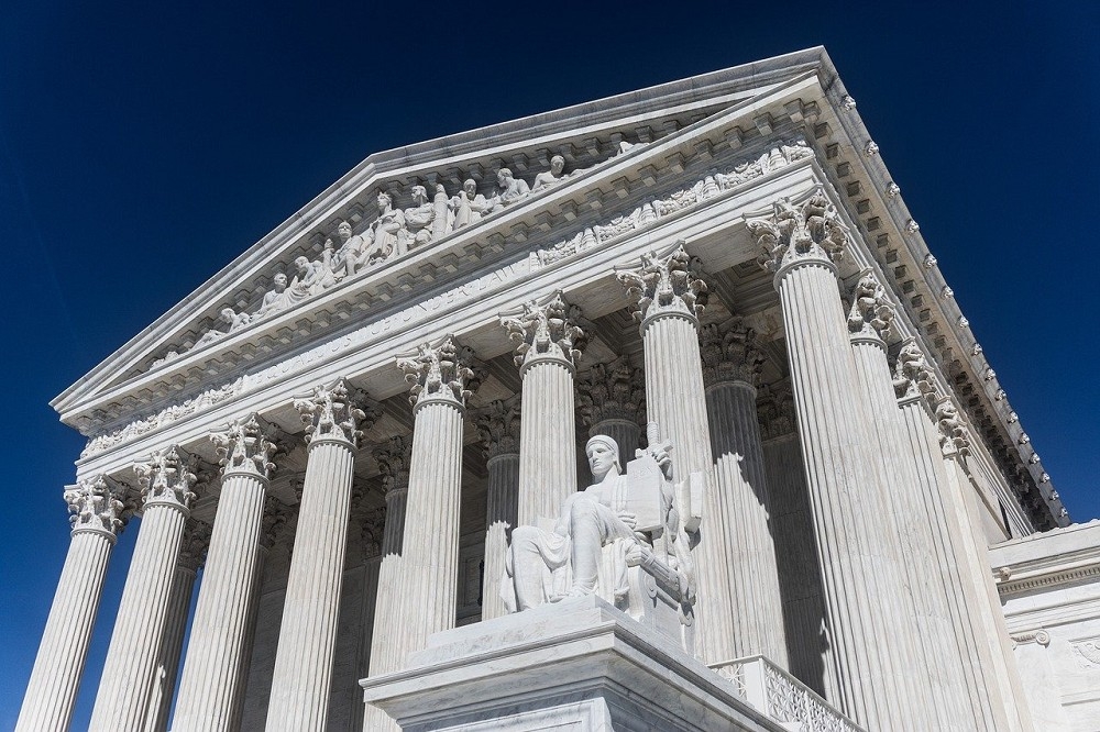 美國華盛頓特區的最高法院。（pixabay）