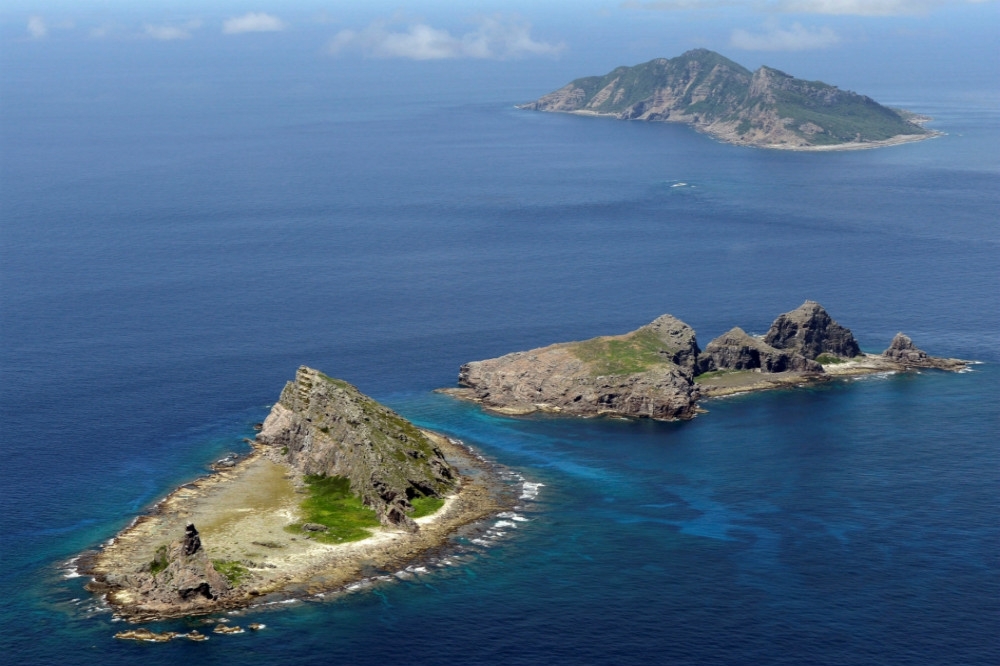 日本石垣島1日正式單方面，將釣魚台更名為「登野城尖閣」。（湯森路透）