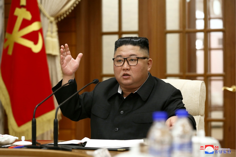 北韓現任最高領導人金正恩。（湯森路透）