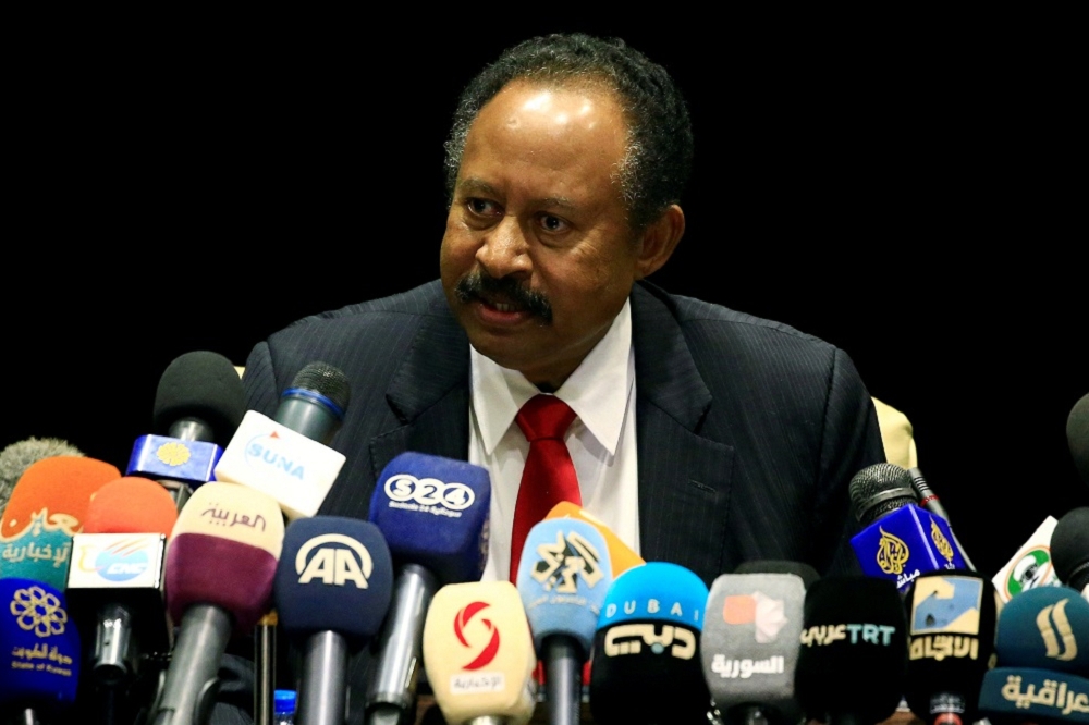 蘇丹總理哈姆杜克（Abdalla Hamdok）。（湯森路透）