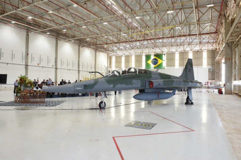 完成延壽升級工程的F-5戰機。（圖片取自巴西空軍）