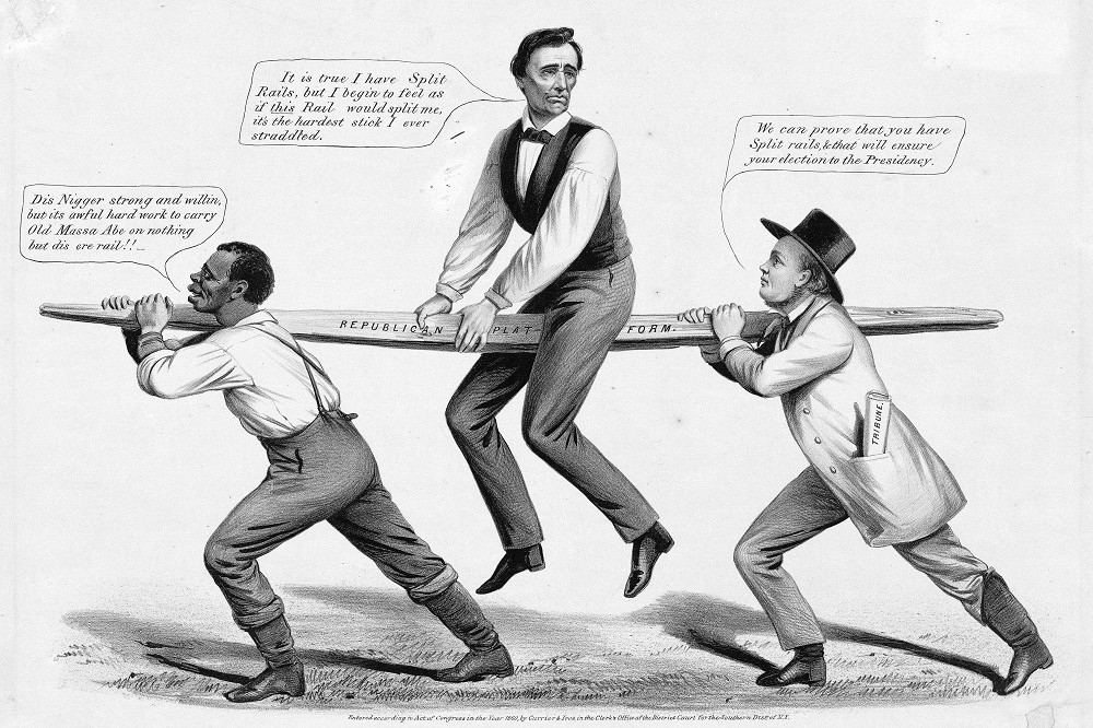 林肯為了最大的團結，最後努力地走向了全面廢除奴隸制度的偉大道路上。（皇冠文化集團提供）
