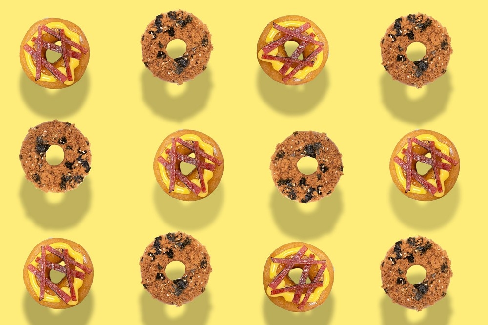 Krispy Kreme 聯手新東陽推出新品甜甜圈（Krispy Kreme提供）