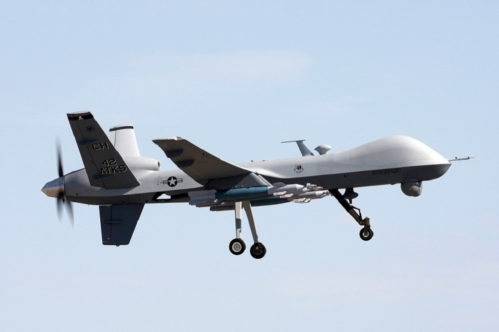 《路透》2日報導指美國同意對台出售4架「死神」無人機（MQ-9）。(取自美國空軍官網）