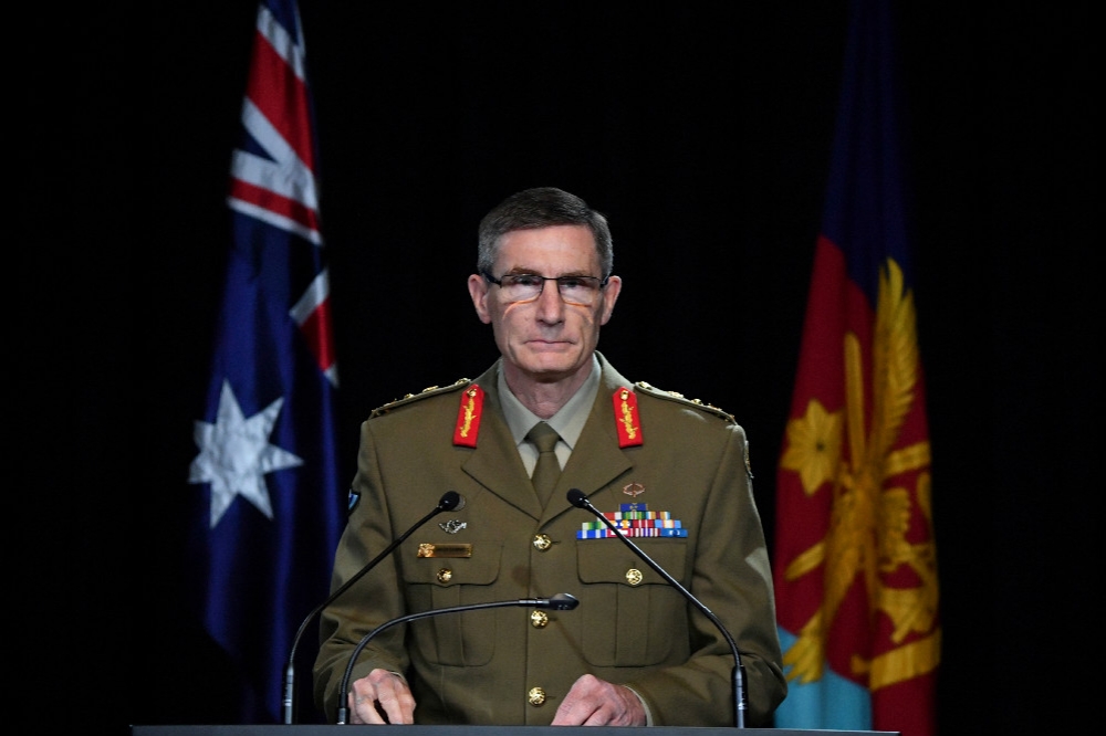 澳洲陸軍司令坎貝爾上將。（湯森路透）