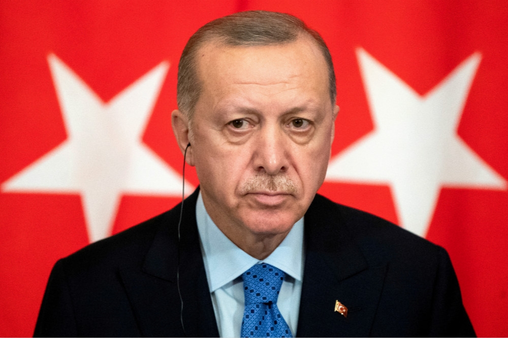 土耳其現任強人總統埃爾多安。（湯森路透）