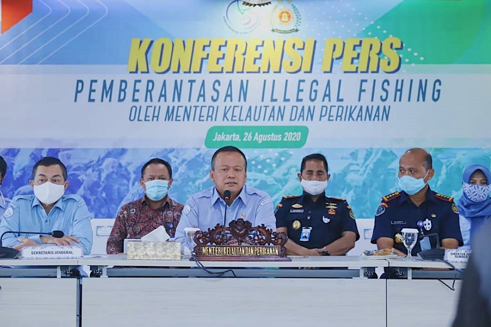 涉嫌貪腐的印尼海事及漁業部長埃迪（擷取自推特帳號@Edhy_Prabowo）