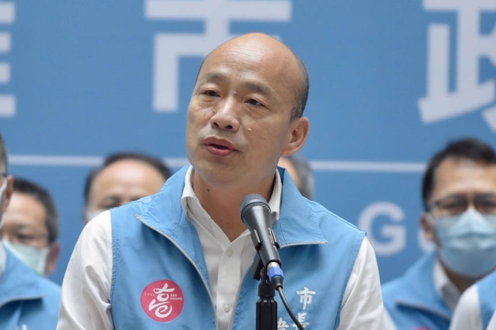 高雄市長韓國瑜在2020年6月6日遭罷免。（張哲偉攝）