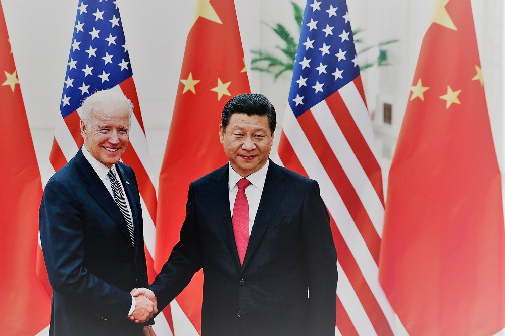 美國總統當選人拜登與中國國家主席習近平。 （湯森路透）