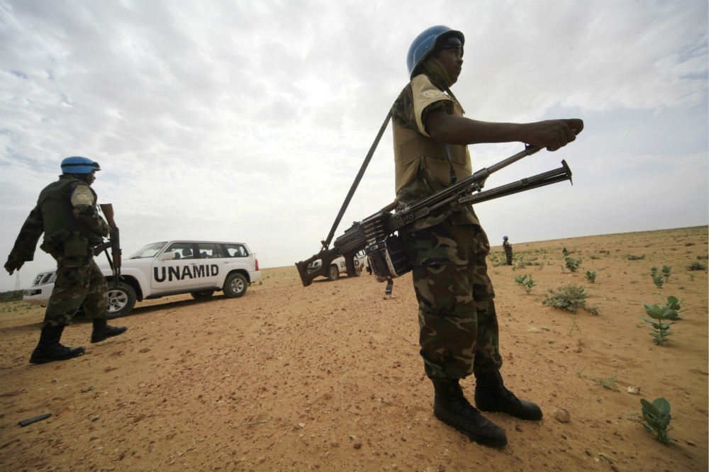 駐紮蘇丹達佛地區13年的聯合國維和部隊，即將在31日走入歷史。（湯森路透）