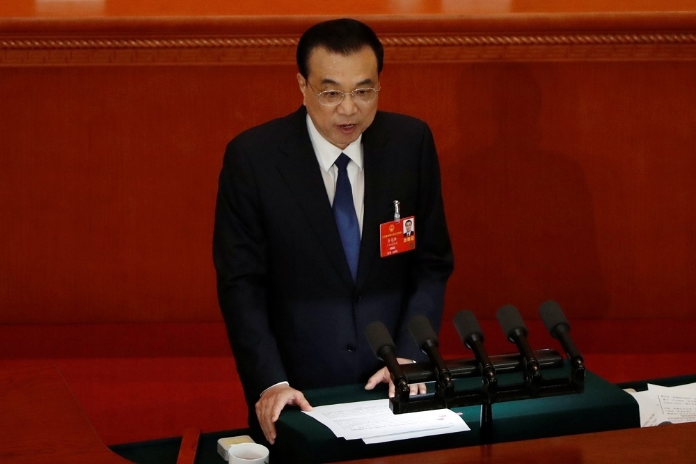 中共國務院總理李克強日前簽署國務院令，公布《政府督查工作條例》。（湯森路透）