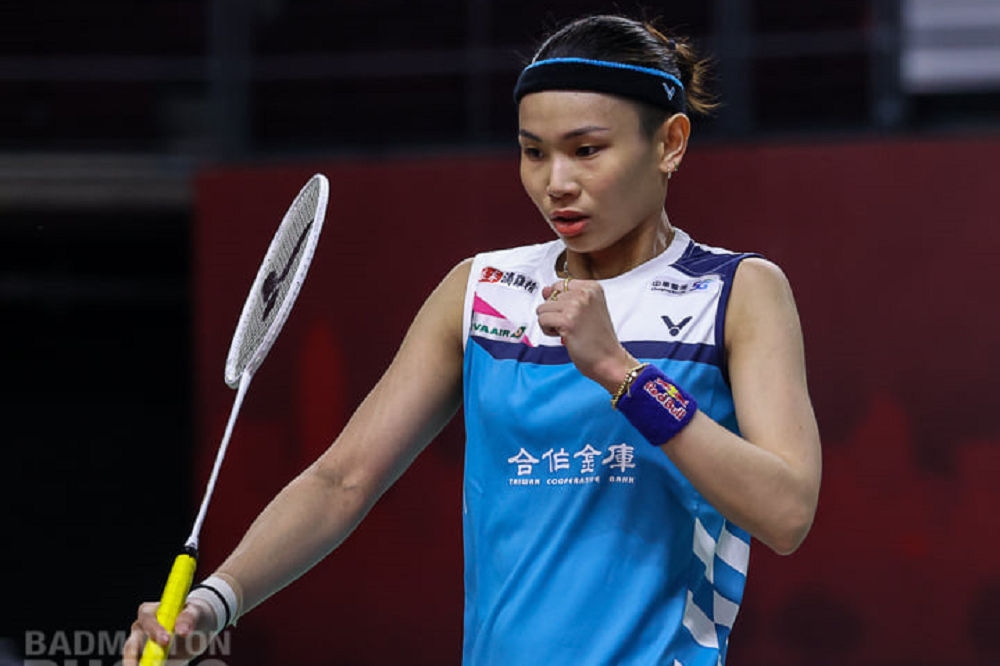 世界球后戴資穎14日在泰國羽球公開賽女單次輪，擊敗世界排名17的南韓好手金佳恩，拿下8強門票。（取自戴資穎臉書）