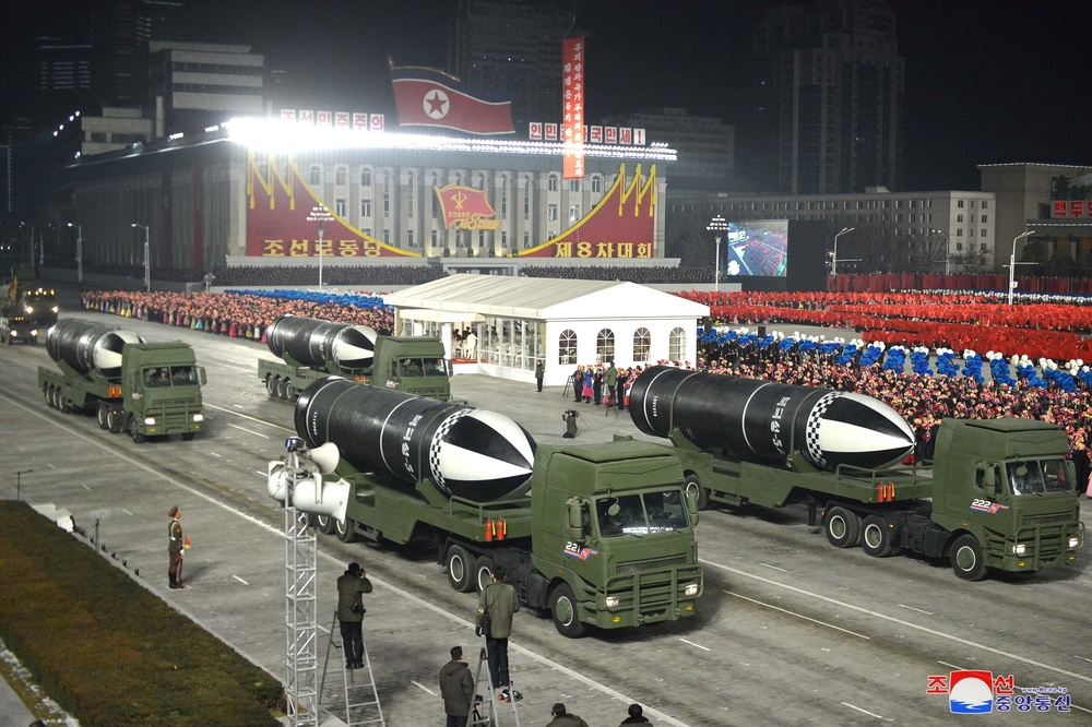 北韩研发一款新型潜射弹道飞弹（SLBM）。（汤森路透）(photo:UpMedia)