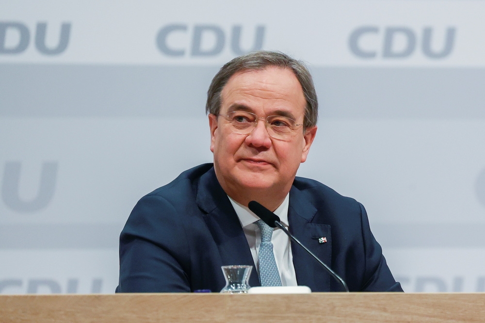 德國基民黨（CDU）的新任黨魁拉雪特（Armin Laschet）。（湯森路透）
