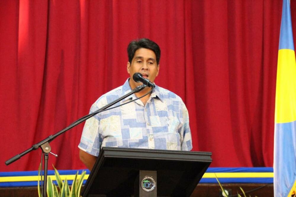 曾擔任兩屆參議員、帛琉新總統惠恕仁。（圖片取自臉書競選粉專）
