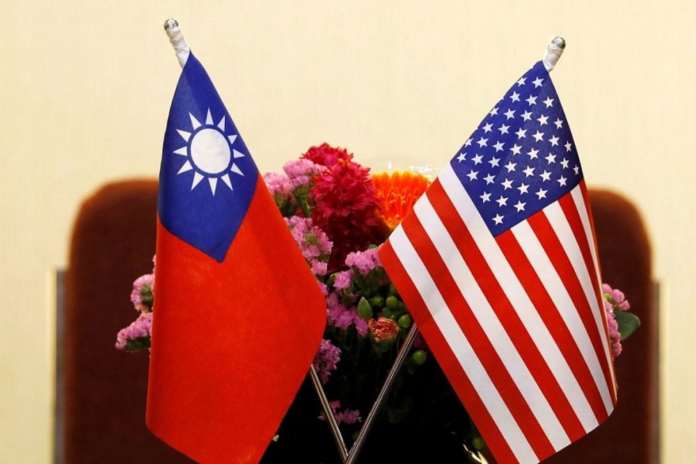 台灣是沒有與美國簽署優惠貿易協定的最⼤貿易夥伴（中國與歐盟除外）。（湯森路透）