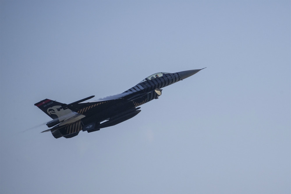 土耳其現役的防空主要戰力：F-16戰機。（圖片取自土耳其空軍）
