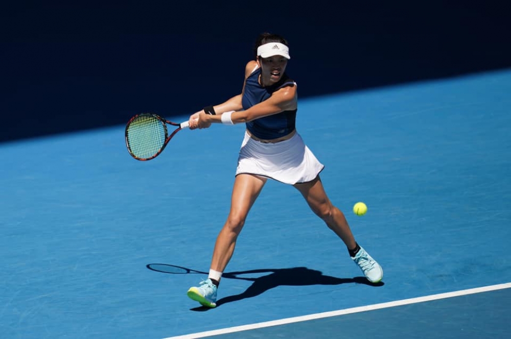 2021年澳洲網球公開賽中，謝淑薇以6：4、6：2擊退2019年法網亞軍、世界排名20的萬卓索娃勇闖女單八強。（取自謝淑薇臉書）