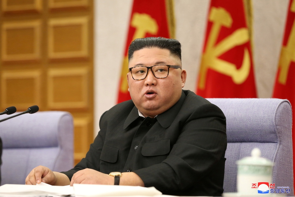 北韓最高領導人、勞動黨總書記金正恩。（湯森路透）