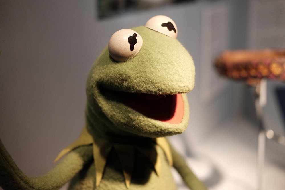 The Muppet Show的重要角色科米蛙 （Kermit the Frog）。（pixabay）