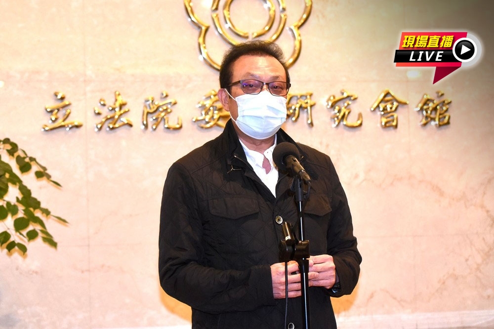 民進黨立委蘇震清26日宣布退黨。（張哲偉攝）