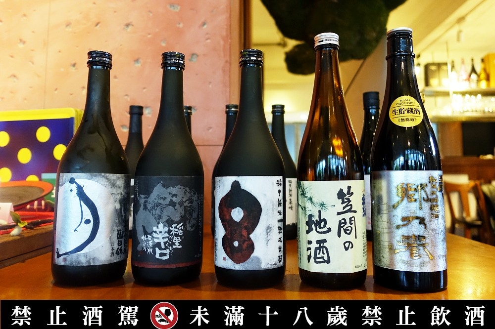 即便不能出國，在台灣也能品飲得到來自日本茨城縣的美味地酒。（洪卉琳攝）