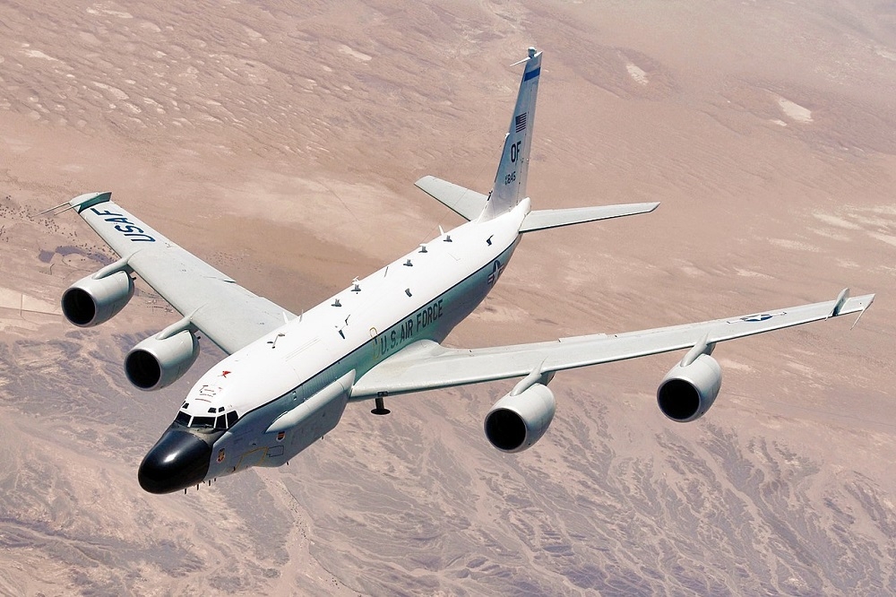 RC-135偵察機。（圖擷取自維基百科）