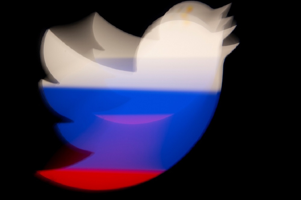 俄羅斯媒體監管機構警告推特，若不下架「非法」內容，將全面封鎖該平台。（湯森路透）