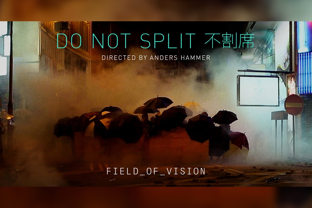 挪威導演哈默執導的「反送中」紀錄片《Do Not Split》入圍奧斯卡最佳紀錄短片，引發中國當局不滿。（翻攝自臉書Field of Vision）。