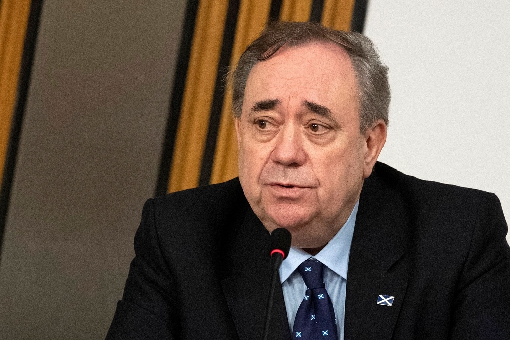 蘇格蘭前任首席部長薩蒙德（ Alex Salmond）。（湯森路透）