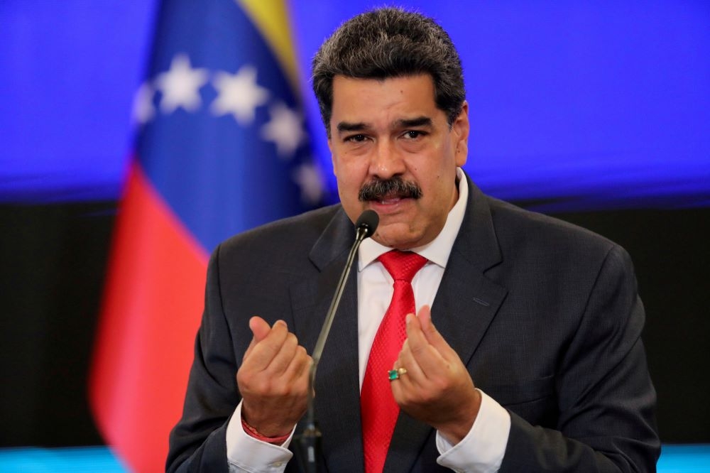 委內瑞拉現任總統馬杜洛。（湯森路透）