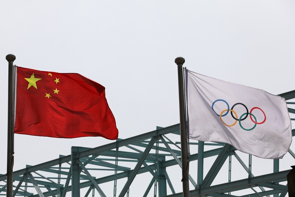 美國欲聯手全球盟友杯葛北京冬奧。（湯森路透）